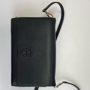 Tory Burch black cross body purse